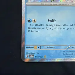 Staryu 118/091 Shiny Rare Paldean Fates Pokemon Near Mint - Image 5