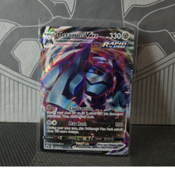 Pokemon TCG Metagross VMAX Ultra Rare Holo Rapid Strike SWSH06 113/198 330 HP - Image 1