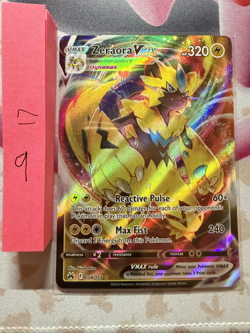 Pokemon TCG Zeraora VMAX 54/196 Ultra Rare Holo NM - Image 1
