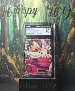 CGC 10 2016 Pokemon XY Generations RC21 Sylveon POP 10 - Image 1