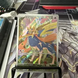 The Pokemon Company Zacian 100/094 Illustration Rare Full Art Holo (English) - Image 1