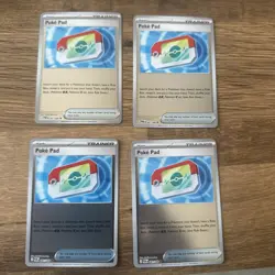 4x Poke Pad 081/088 Perfect Order - Playset Pokemon TCG - Reverse Holo - NM - Image 1