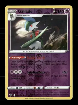 Gallade 062/189 Holo Astral Radiance Reverse Holo NM/M Pokemon - Image 1