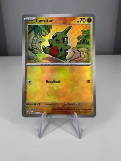 Larvitar 047/131 Poke Ball Prismatic Evolutions Pokemon - Image 1