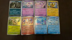 Pokemon - Prismatic Evolution Eeveelution Cosmos Holo Costco Promo Full Set - Image 1