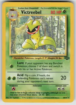 Victreebel 30/64 Rare Jungle Pokemon Unlimited Lightly Played - Image 1