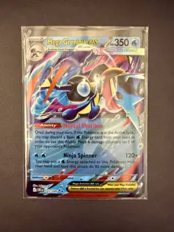 Mega Greninja ex 022/086 Choas Rising Pokemon TCG ENGLISH 🔥 PACK FRESH 🔥 - Image 2