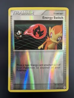 Energy Switch 107/130 Reverse Holo Diamond Pearl Pokemon LP (Free ship 20$) - Image 1