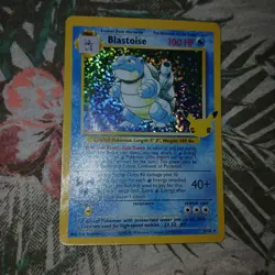 Blastoise 2/102 Holo Rare Celebrations Classic Collection NM Condition Pokemon - Image 2