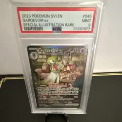 Pokemon TCG Gardevoir ex SV01 245/198 SIR Holo EN PSA 9 2023 - Image 1