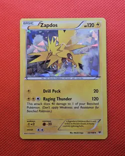 Zapdos 23/108 - Cracked Ice Holo Deck Exclusives - XY Roaring Skies NM Pokemon - Image 1