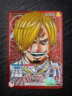 One Piece Sanji PRB01-001 Alt Art/Parallel Rare Custom/Fan-Art - Image 1