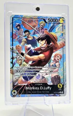 Monkey.D.Luffy One Piece OP15-098 Leader Alt Art English - Image 2