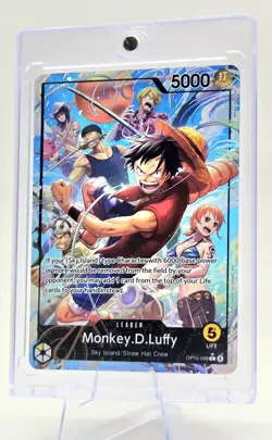 Monkey.D.Luffy One Piece OP15-098 Leader Alt Art English - Image 3
