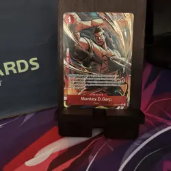 OP13-016Monkey.D.Garp R Alt Art Carrying On His Will Foil One Piece TCG English - Image 2