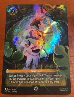 Disney Lorcana Wilds Unknown You've Got a Friend in Me 225/204 Enchanted - Image 1