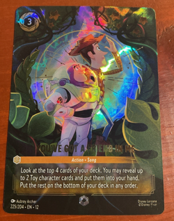 Disney Lorcana Wilds Unknown You've Got a Friend in Me 225/204 Enchanted - Image 2