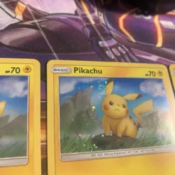 Pokemon TCG Pikachu SM183 Black Star Promo Holo Card SWIRLS - Lot of 3 - Image 5