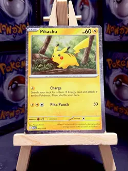 Pikachu 002/015 Rare Holo Pokemon Card Near Mint Condition Never Played - Image 1