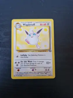 Wigglytuff 32/64 Pokemon Card Jungle Non Holo Rare - Image 1