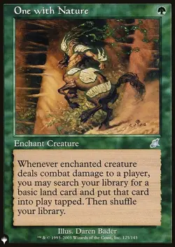 One with Nature - Non-Foil - The List - SCG-125 | MTG Card - Image 3