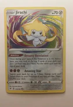 Jirachi - 119/185 - Pokemon Vivid Voltage Sword & Shield Amazing Rare Card NM - Image 1
