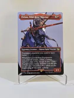 MTG Firion, Wild Rose Warrior (Borderless) Non-foil Final Fantasy - Image 1