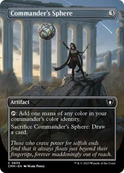 Commander's Sphere (Borderless) - Near Mint MTG Commander Masters - Image 1