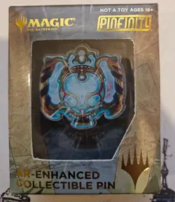 Magic The Gathering MTG AETHERDRIFT Pinfinity AR-Enhanced Collectable Pin NEW - Image 1