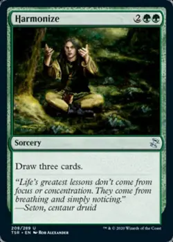Harmonize - Near Mint MTG Time Spiral Remastered - Image 1