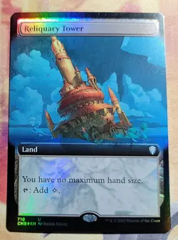 Reliquary Tower (Extended Art) (Foil) MTG Commander Legends (CMR) (NM) - Image 1