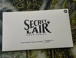 Secret Lair x Extra Life: PIXEL PERFECT 2024 sealed SLD MTG Rainbow Foil - Image 1