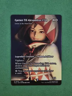 MTG Garnet Til Alexandros 17th Loran of the Third Path (Showcase) Final Fantasy - Image 3