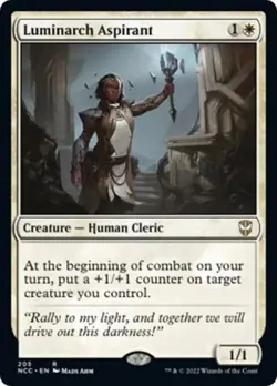 Luminarch Aspirant - Light Play MTG Commander: Streets of New Capenna - Image 1
