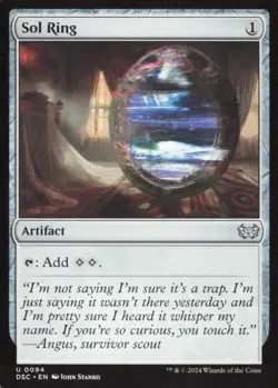 Sol Ring - Commander: Duskmourn: House of Horror DSC - 94 - MTG Magic - Image 1