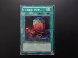 Yugioh - Foolish Burial TU02-EN004 Super Rare - Image 1