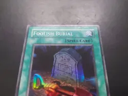 Yugioh - Foolish Burial TU02-EN004 Super Rare - Image 4