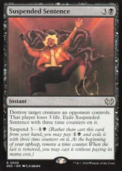 Suspended Sentence - Commander: Duskmourn: House of Horror DSC - 25 - MTG Magic - Image 1