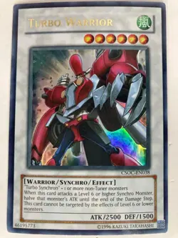 Turbo Warrior - CSOC-EN038 - Ultra Rare - Unlimited - Image 1
