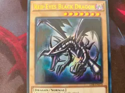 Yugioh Red-Eyes Black Dragon LOB-EN070 Ultra Rare 25th Anniversary NM - Image 2