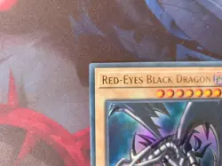 Yugioh Red-Eyes Black Dragon LOB-EN070 Ultra Rare 25th Anniversary NM - Image 3