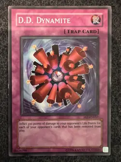 Yugioh D.D. Dynamite FET-EN057 Common Unlimited Edition Lightly Played - Image 1