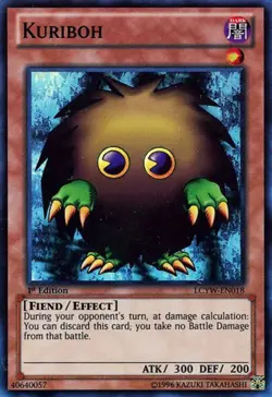 Yugioh! Kuriboh - LCYW-EN018 - Super Rare - Unlimited Edition Near Mint, English - Image 1