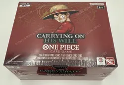 One Piece OP13 OP-13 TCG Carrying On His Will Booster Box English SEALED NEW - Image 1