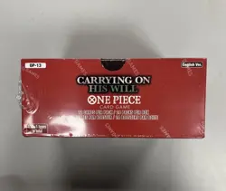 One Piece OP13 OP-13 TCG Carrying On His Will Booster Box English SEALED NEW - Image 3