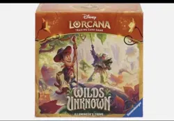 DISNEY LORCANA TCG: WILDS UNKNOWN ILLUMINEER'S TROVE BOX In Hand - Image 1