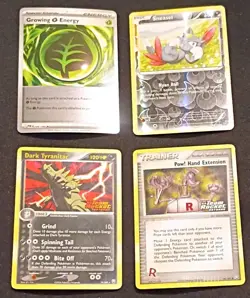 Nintendo Pokemon TCG Team Rocket Returns Reverse Holo 4-Card Lot 2004 - Image 1