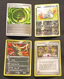 Nintendo Pokemon TCG Team Rocket Returns Reverse Holo 4-Card Lot 2004 - Image 2