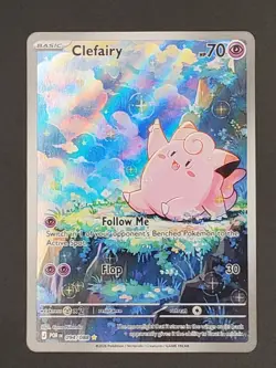 Clefairy 094/088 Perfect Order Illustration Rare Full Art Pokemon TCG Card - Image 1