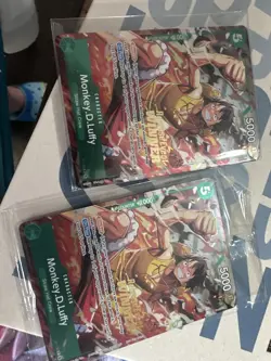 Monkey.D.Luffy P-135 Winner Stamp OP16 Pre-Release Event Promo Card Sealed - Image 1